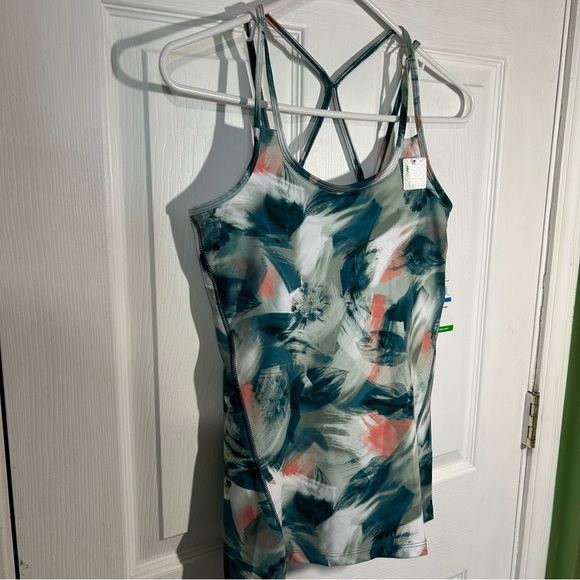 Gaiam Woman’s Dragonfly Shine Bra Tank. Size XS. Emerson Print. OM-DRI - Picture 4 of 16